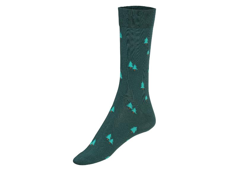 Gehe zu Vollbildansicht: LIVERGY® Herren Socken, 3 Paar, mit Weihnachtsdesigns - Bild 8