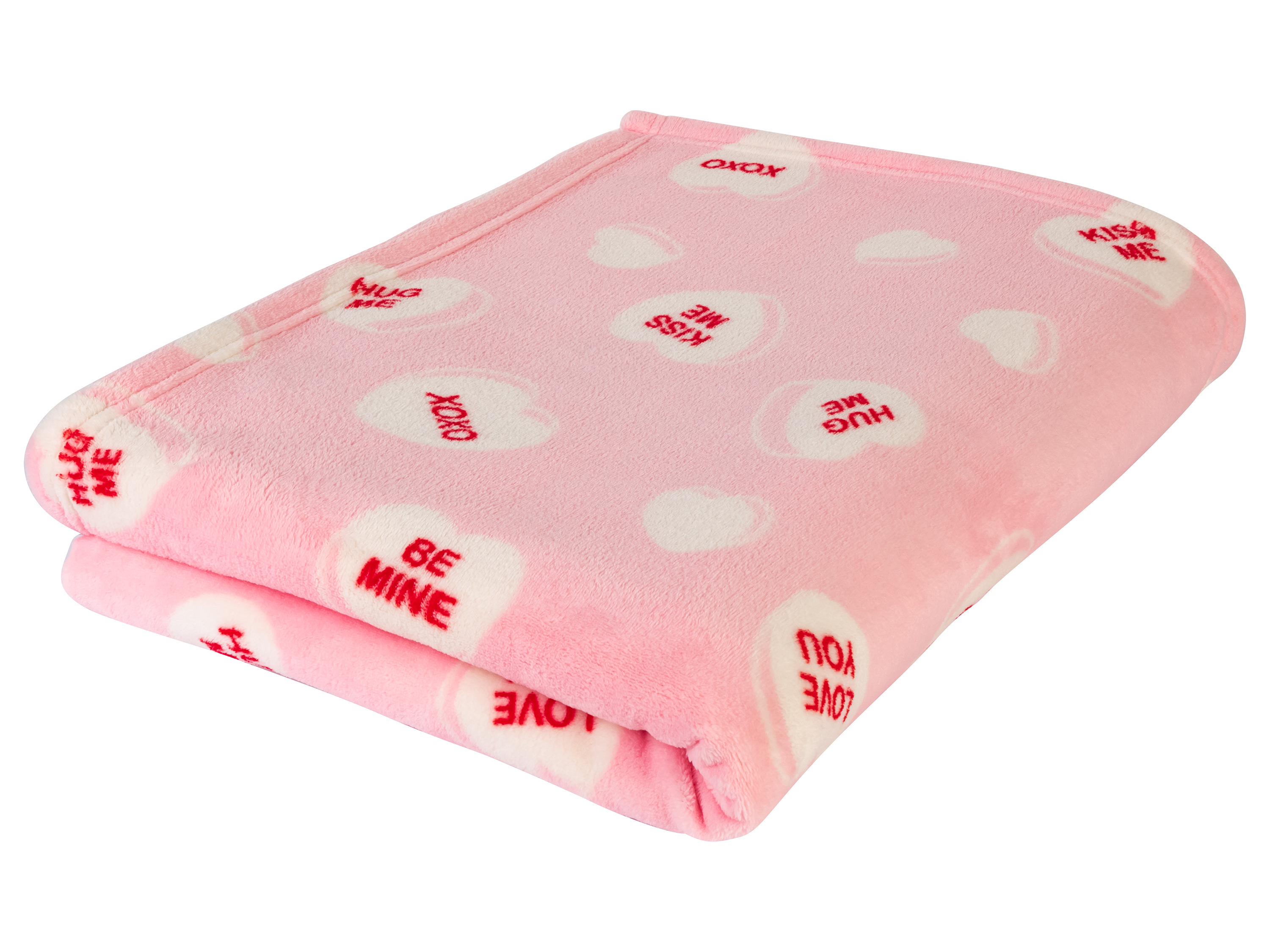 LIVARNO home Kuscheldecke 150x200cm (pink gemustert)