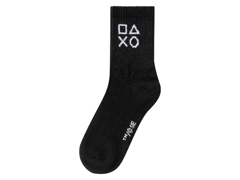 Gehe zu Vollbildansicht: PLAYSTATION / XBOX Kinder Socken, 3 Paar, mit Baumwolle - Bild 7