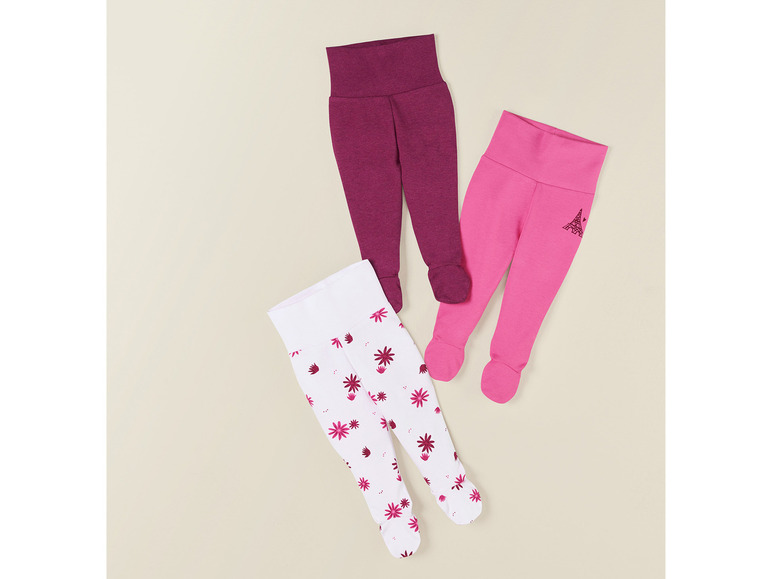 Gehe zu Vollbildansicht: lupilu® Baby Jogginghosen, 3 Stück, mit Bio-Baumwolle - Bild 20