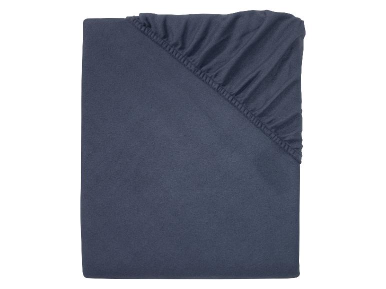 Gehe zu Vollbildansicht: LIVARNO home Fleece-Spannbettlaken, 140-160 x 200 cm - Bild 3