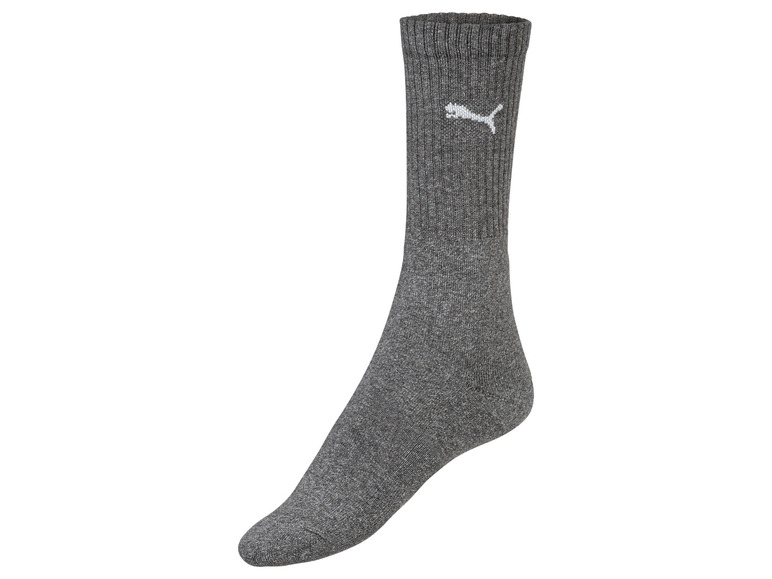 Gehe zu Vollbildansicht: Puma Herren Socken, 3 Paar, mit gepolsterter Sohle - Bild 5