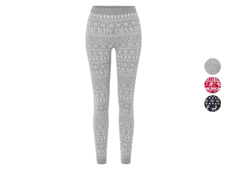 Gehe zu Vollbildansicht: esmara® Damen Leggings, in weihnachtlichem Design - Bild 1