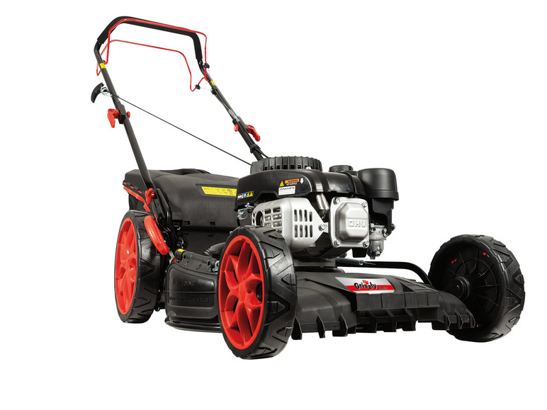 Grizzly 4in1 Benzinrasenmäher »BRM PS, 5117-2 l A«, Fangsack 70 3,7