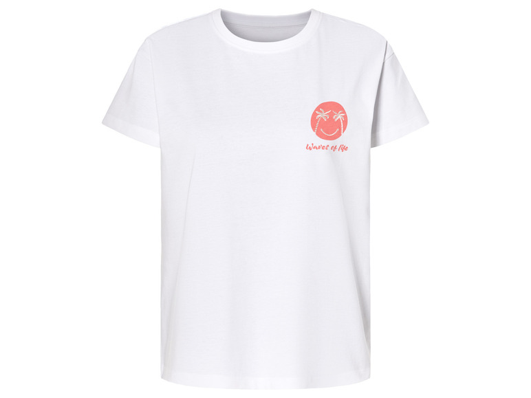 Gehe zu Vollbildansicht: esmara® Damen T-Shirt mit Rundhalsausschnitt - Bild 8