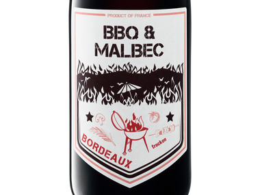 6 x 0,75-l-Flasche BBQ Malbec trocken, Bordeaux & … AOP
