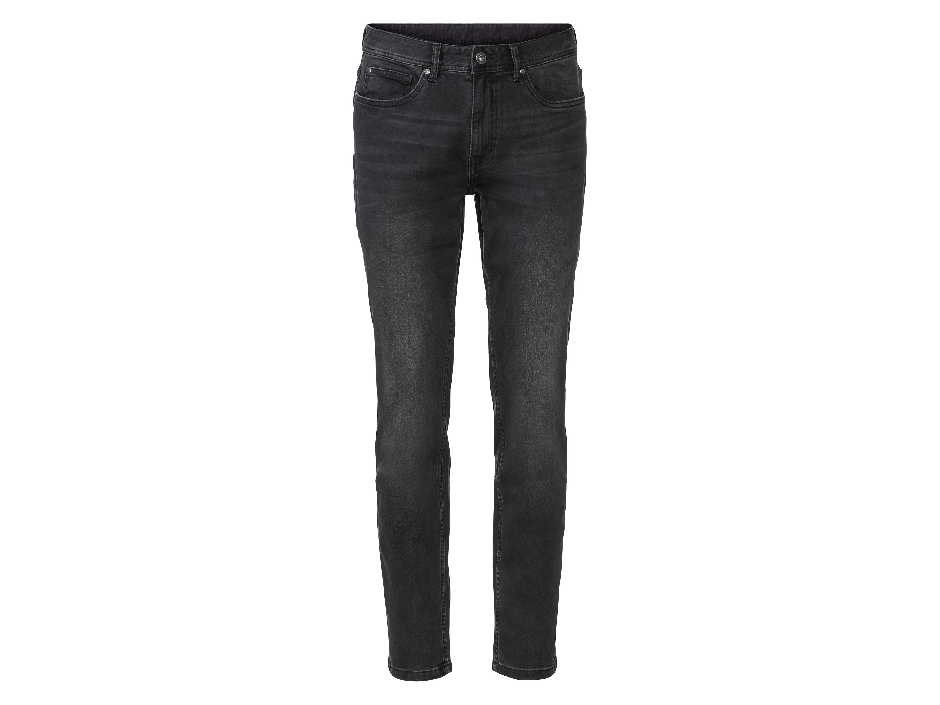 LIVERGY® Herren Jeans Slim Fit (Grau, 52 (36/32)) 52 (36/32)