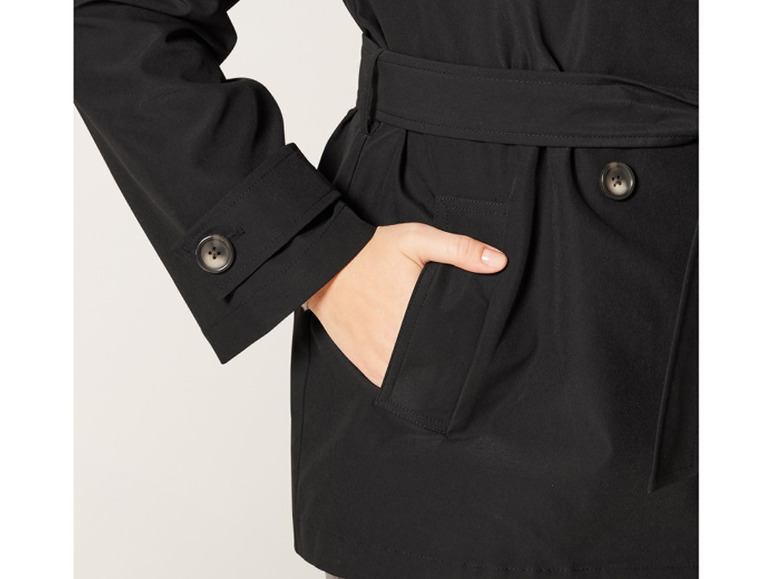 Gehe zu Vollbildansicht: esmara® Damen Trenchcoat mit breitem Reverskragen - Bild 10