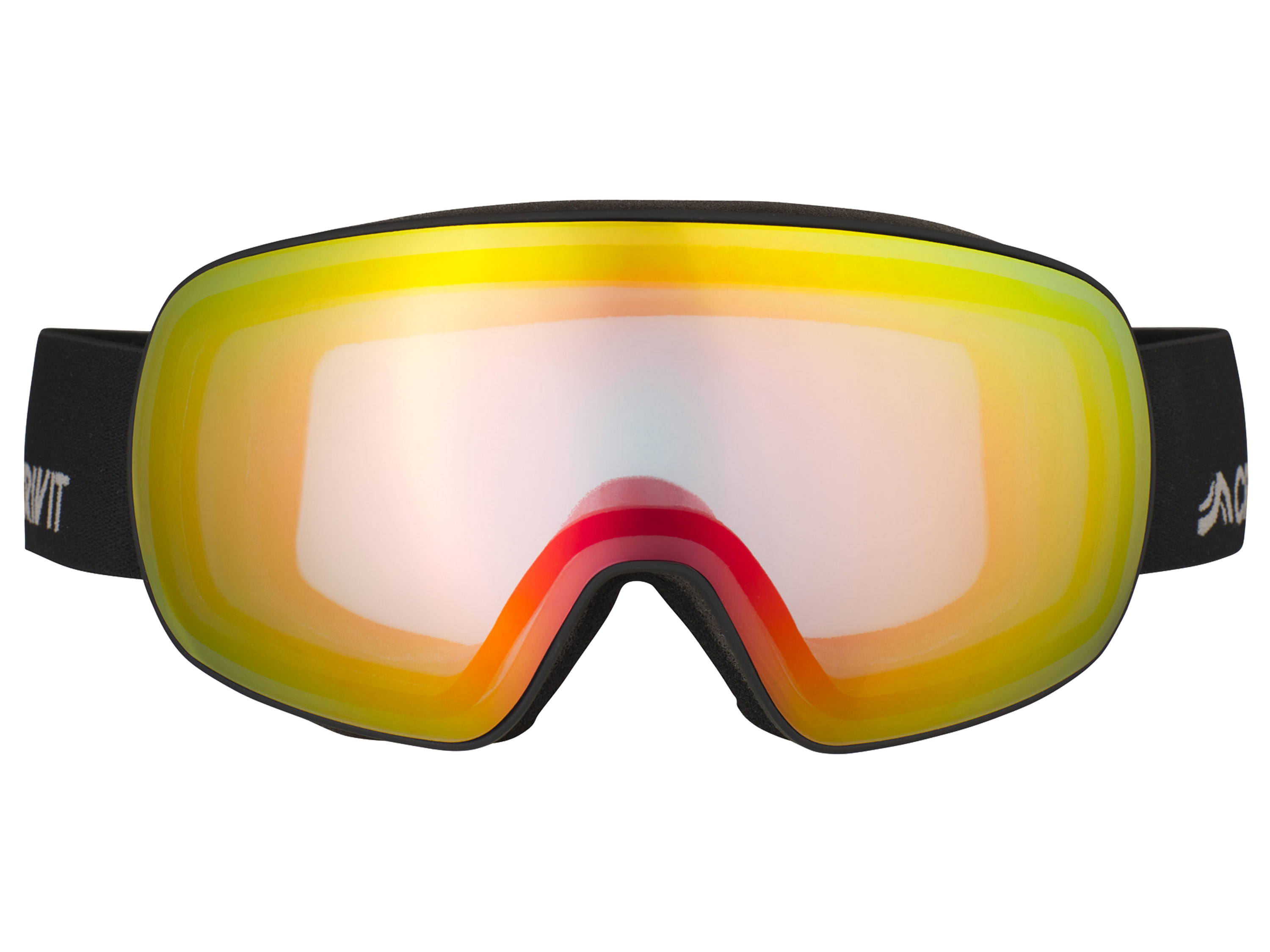 CRIVIT Ski- und Snowboardbrille (schwarz)