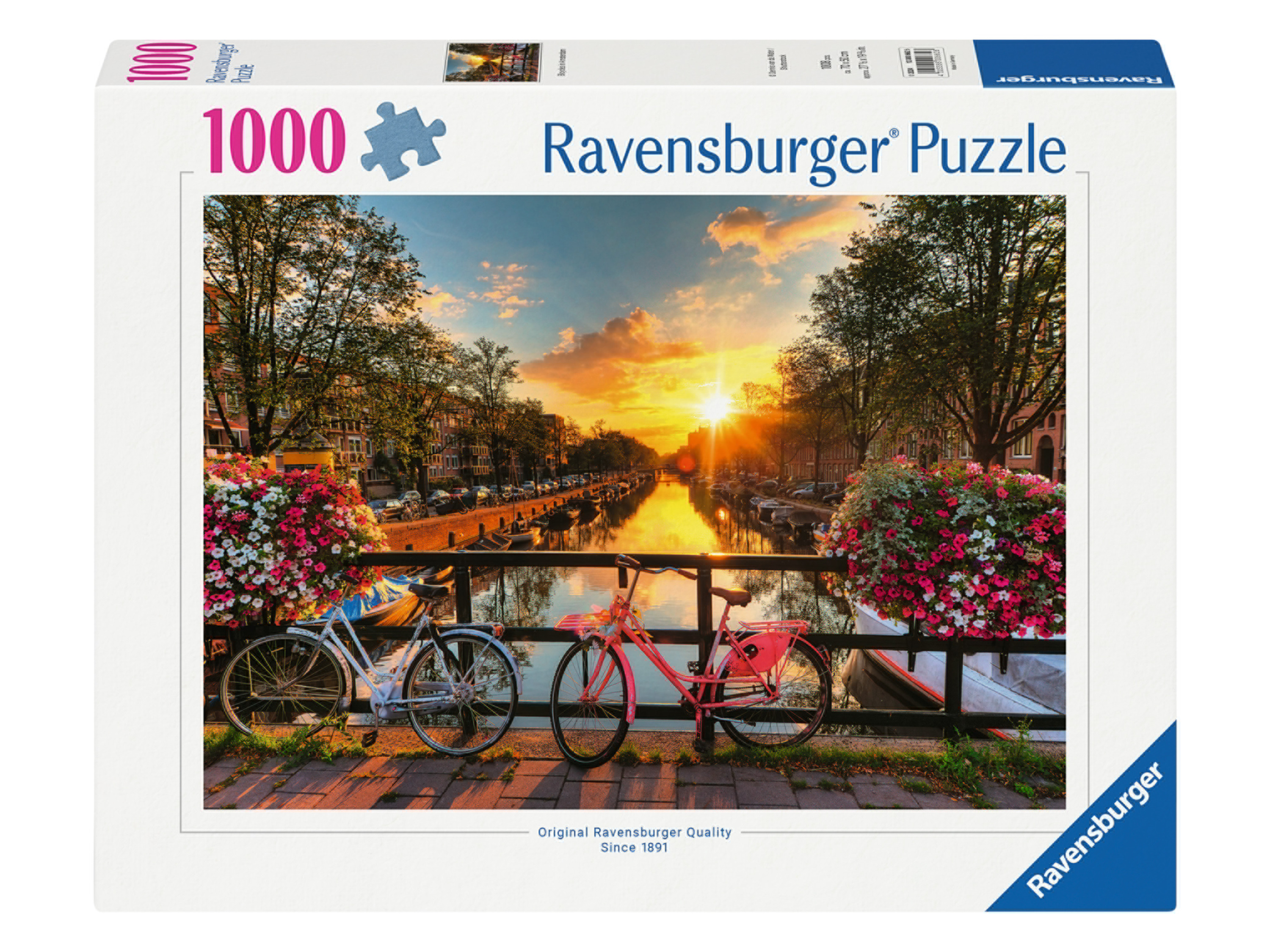 Ravensburger 1.000 Teile Puzzle (Fahrräder in Amsterdam  )