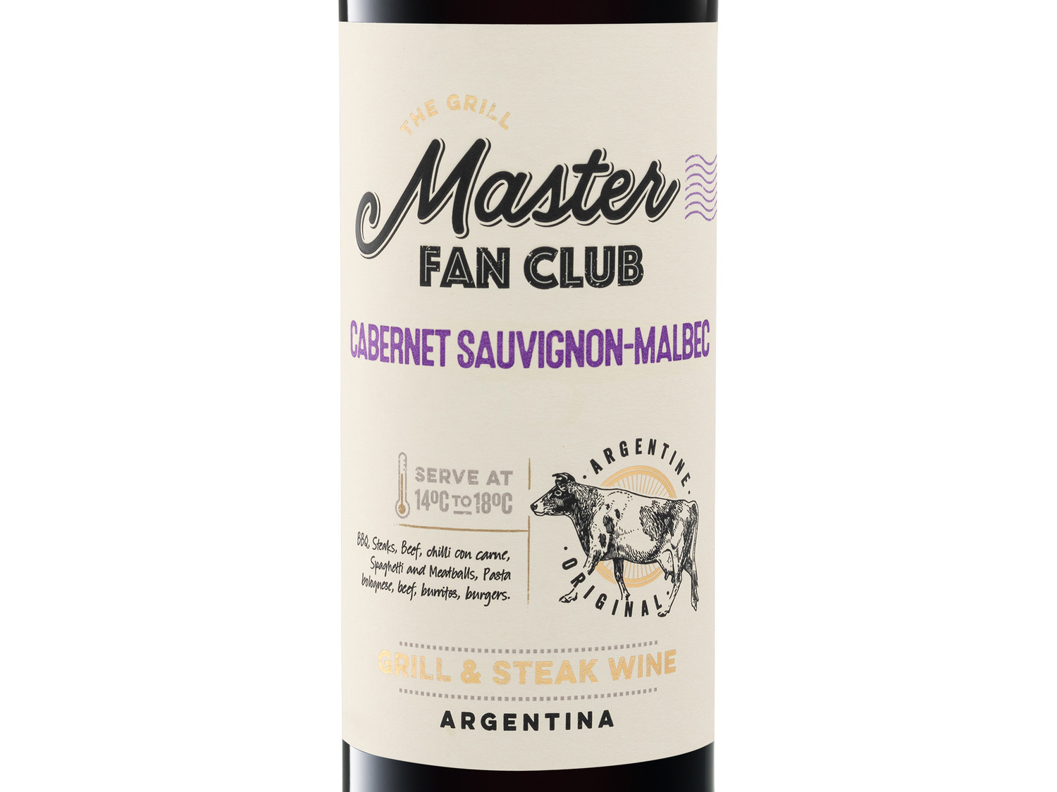 Sauvignon-Malbec Masters Argen… Cabernet Club Grill Fan