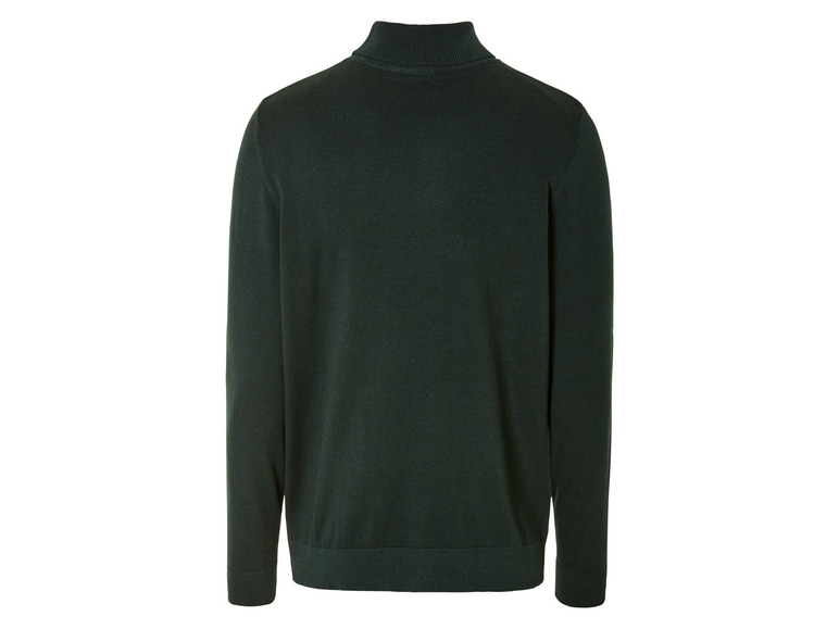 Gehe zu Vollbildansicht: LIVERGY® Herren Rollkragenpullover, mit hohem Baumwollanteil - Bild 4