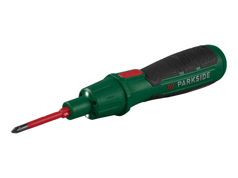 Gehe zu Vollbildansicht: PARKSIDE® 4 V Akku-Schraubendreher »PASD 4 C2«, mit 6 isolierten Spezial-Bits bis 1000 V - Bild 5