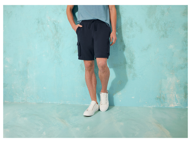 Gehe zu Vollbildansicht: LIVERGY® Herren Sweatbermudas mit Baumwolle - Bild 7