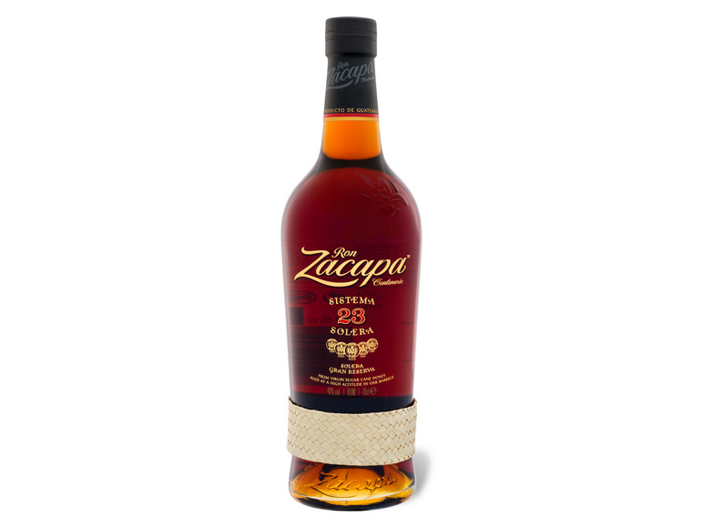 40% Rum Geschenkbox Vol Solera Gran Reserva Ron Zacapa mit 23