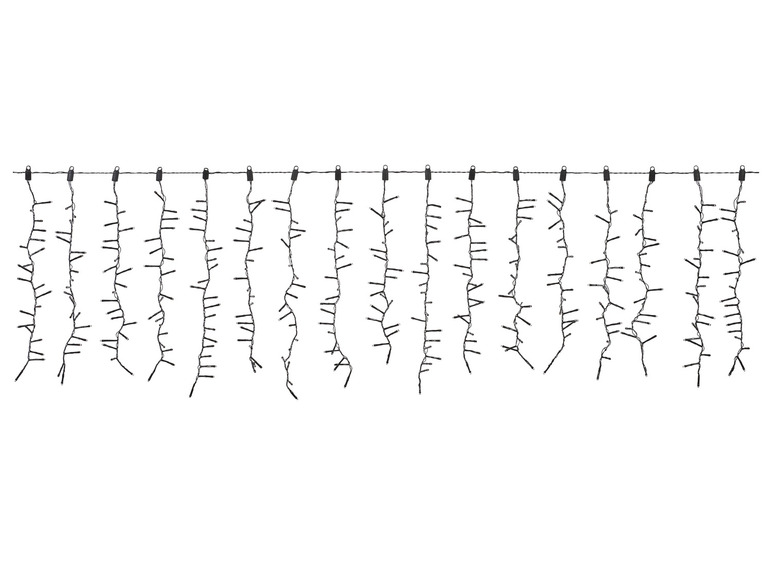Gehe zu Vollbildansicht: LIVARNO home LED-Lichtervorhang, mit 440 LEDs - Bild 4