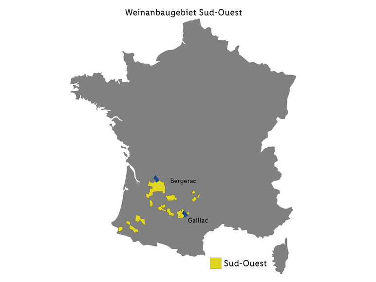 le IGP trocken, Cuvée Gascogne de Côtes 2022 Pajon Remparts les Rotwein Domaine