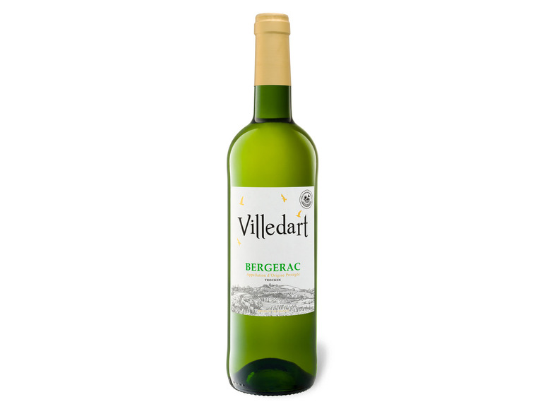 Villedart Bergerac AOP Weißwein trocken, 2021