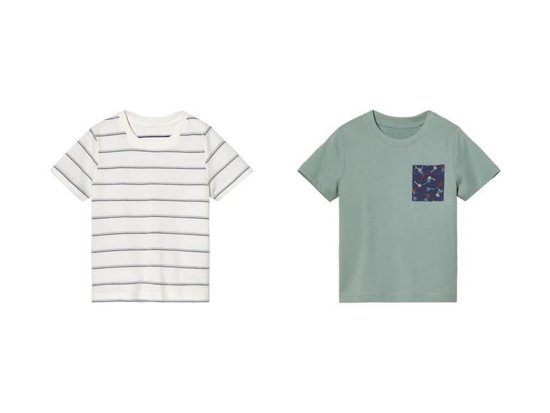 Gehe zu Vollbildansicht: lupilu® Kleinkinder T-Shirt aus reiner Baumwolle - Bild 1