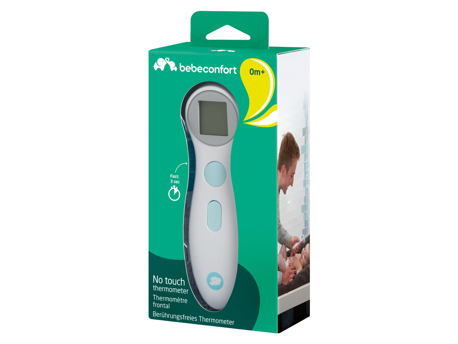 bebeconfort Infrarot-Thermometer, berührungslos, A… mit