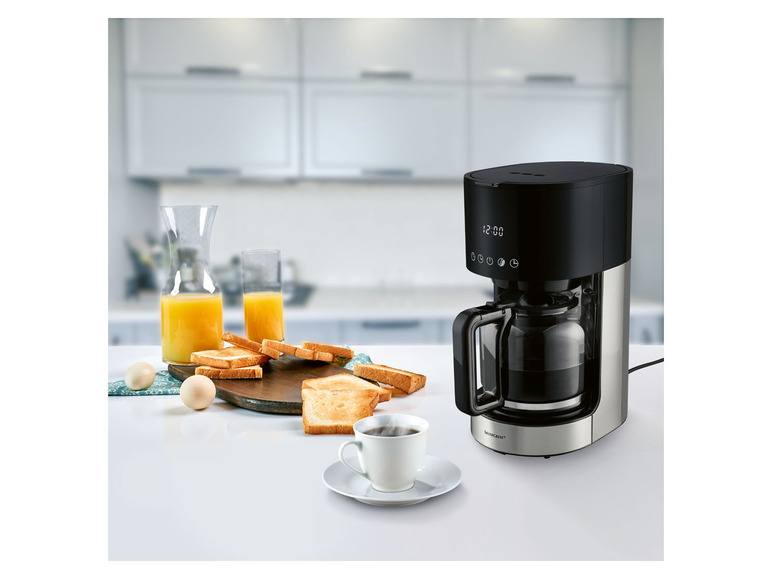 SILVERCREST® KITCHEN TOOLS Kaffeemaschine 900 A1«, 900 Watt »SKMS Smart