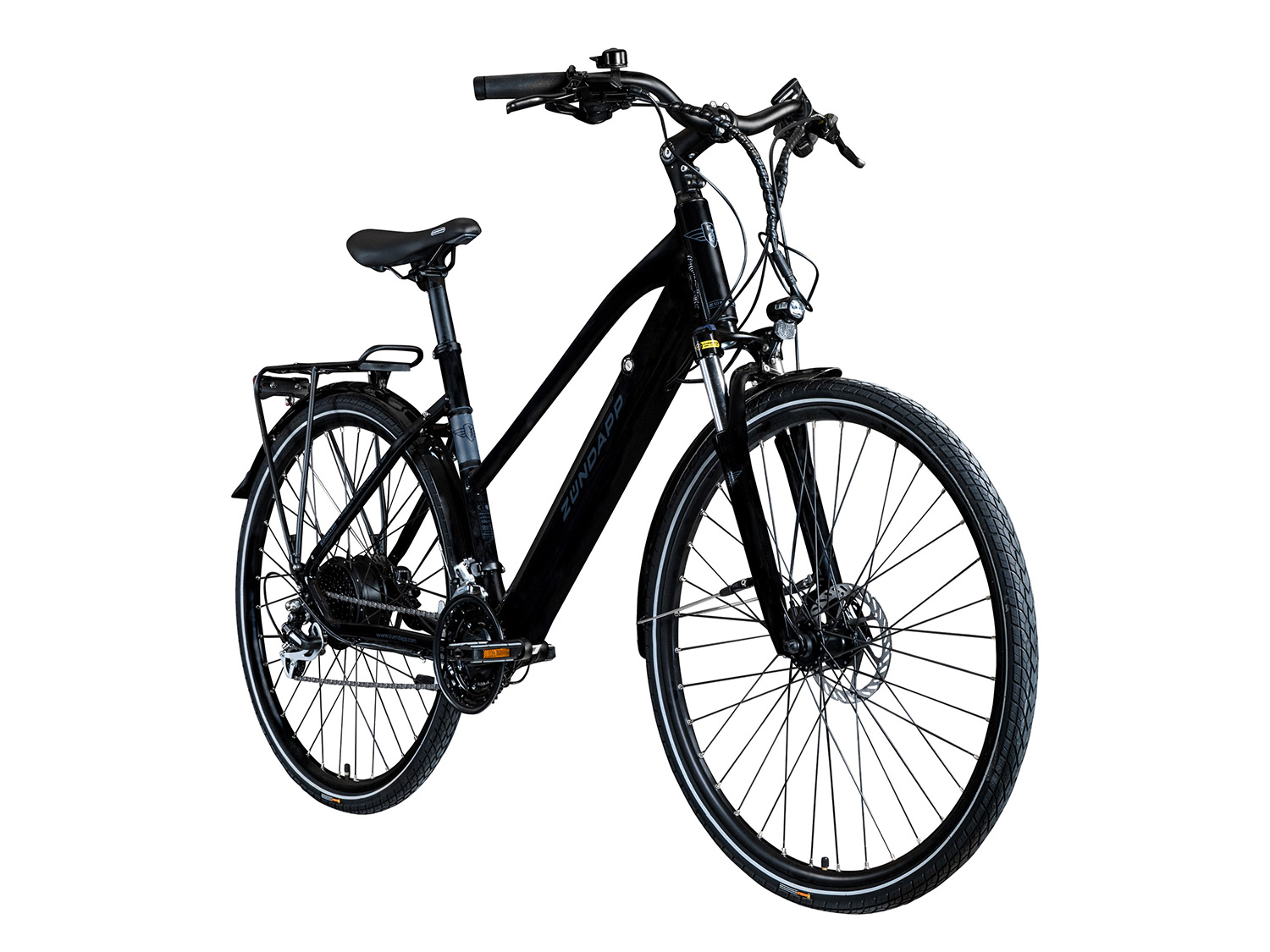 Zündapp Z810 E-Trekkingbik, schwarz/grau, Damen (Damen, schwarz/grau)