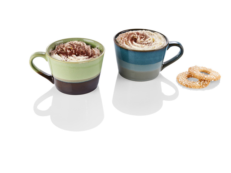 Gehe zu Vollbildansicht: LIVARNO home Kaffeetassen Set / Kaffeekanne, aus glasiertem Steingut - Bild 25