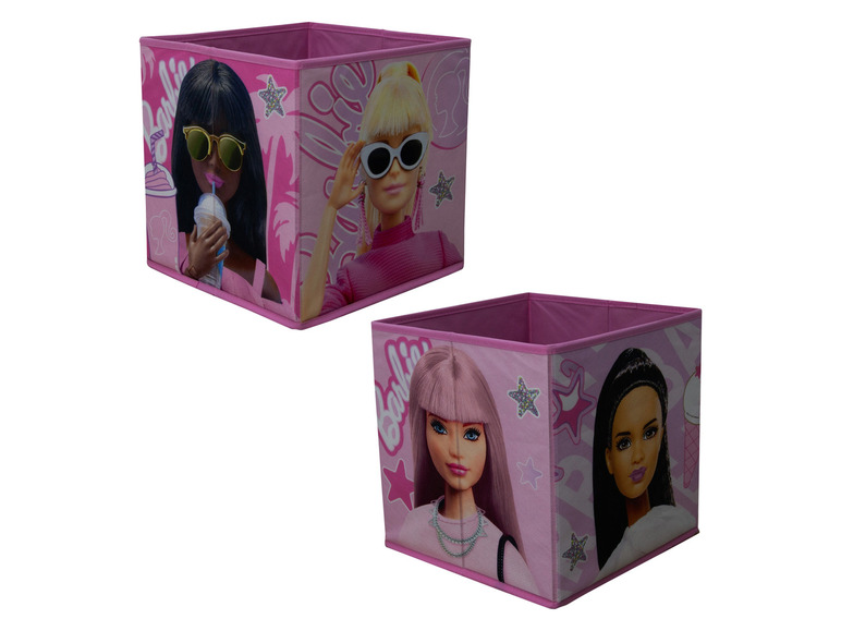 Gehe zu Vollbildansicht: Barbie Storage Boxen, 2 Stück, 30 x 30 x 30 cm - Bild 8