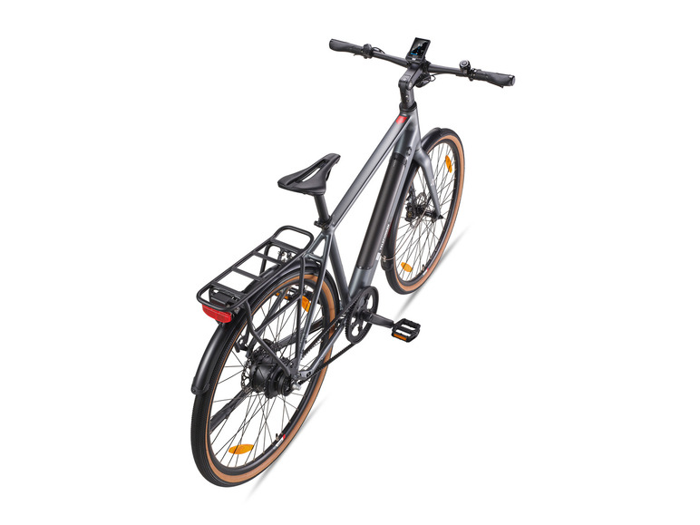 Gehe zu Vollbildansicht: TELEFUNKEN E-Bike Urban UH220, Riemenantrieb, 2-Gang Automatik, 28 Zoll titangrau - Bild 2