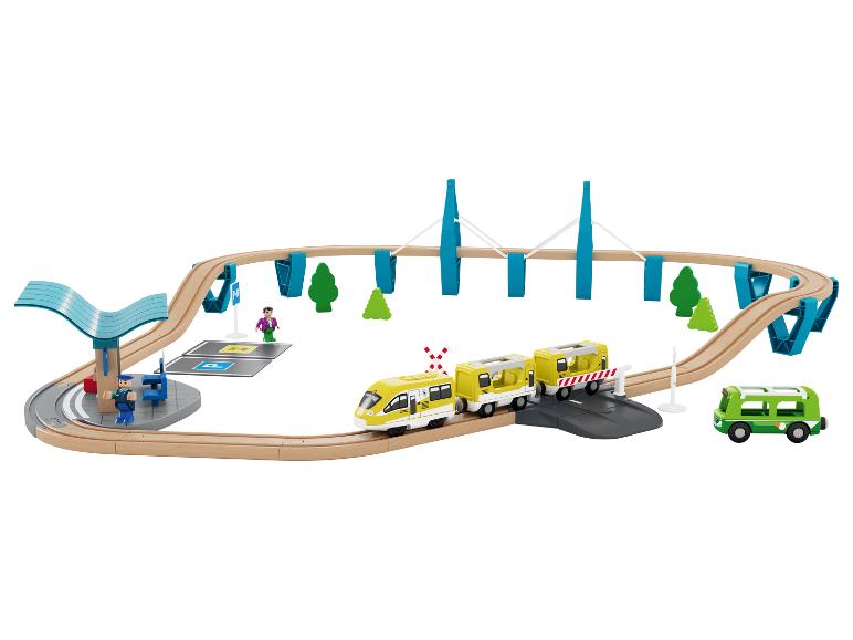 Gehe zu Vollbildansicht: Playtive Eisenbahn-Set »Dschungel / Passagierzug«, Streckenlänge max. 2,8 m - Bild 12