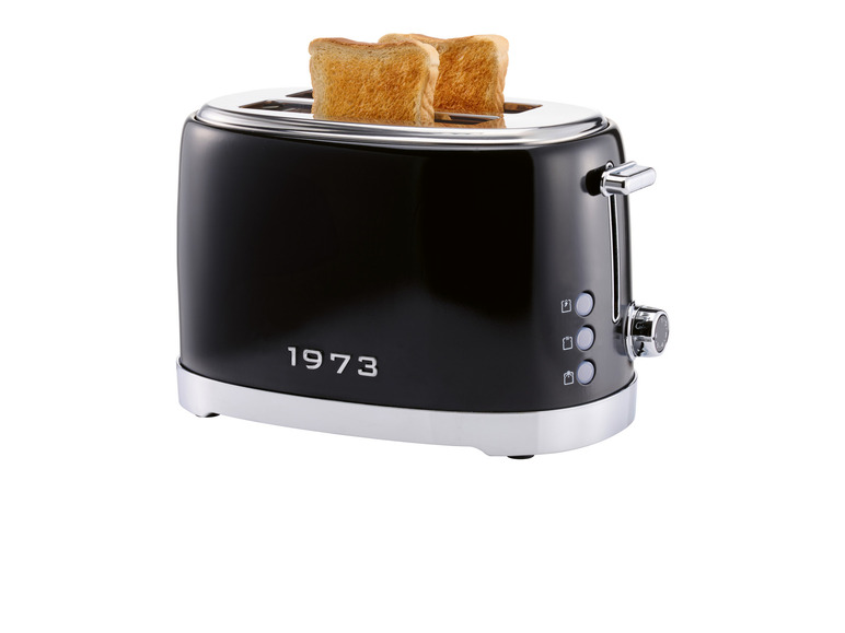 Gehe zu Vollbildansicht: SILVERCREST® KITCHEN TOOLS Doppelschlitz-Toaster »EDS Chrom Retro 1973 STR 980 B2«, mit Elementen in Retro-Optik - Bild 22