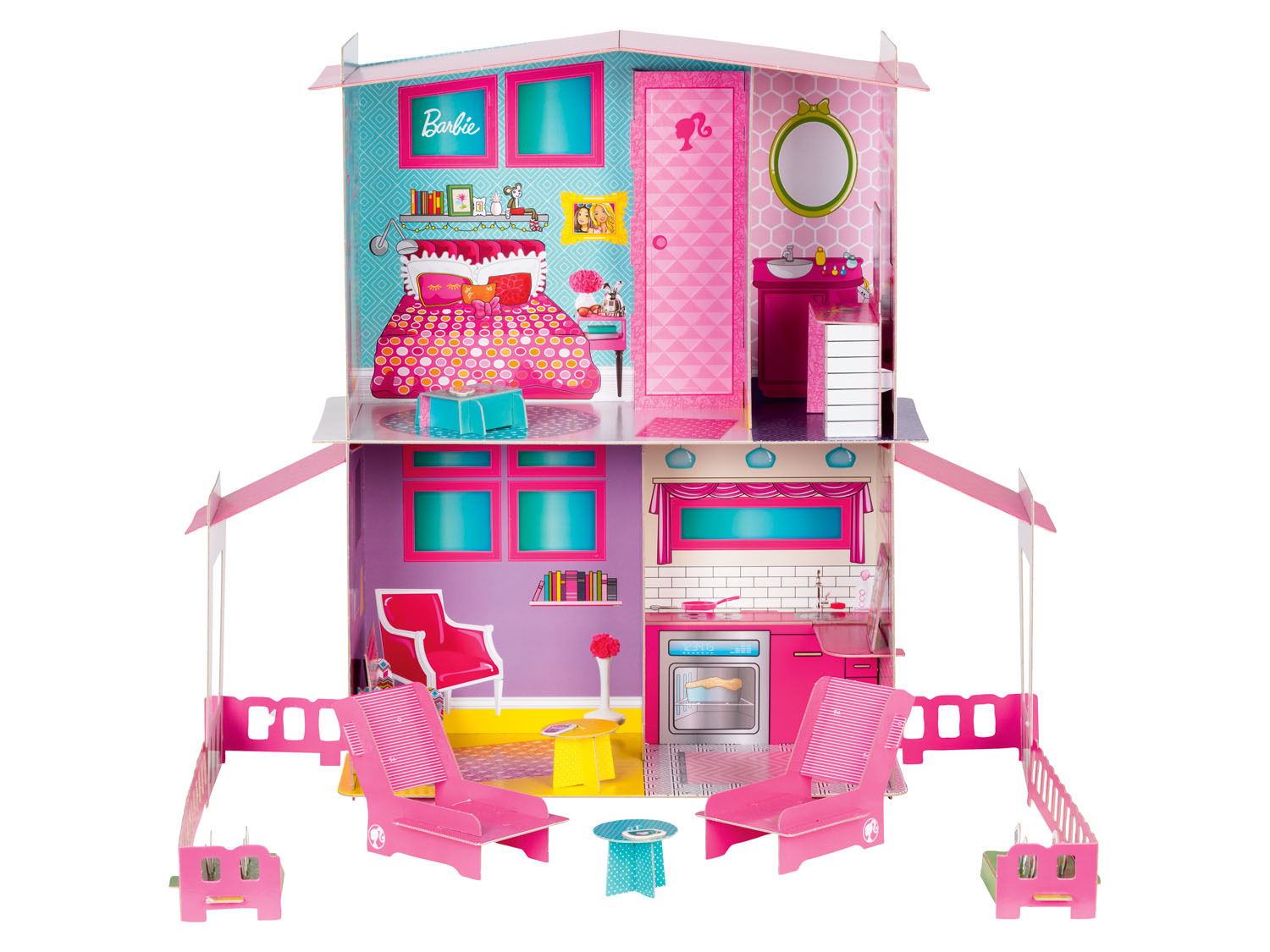 Barbie zweistöckige LIDL Villa Lisciani Summer, Dream |