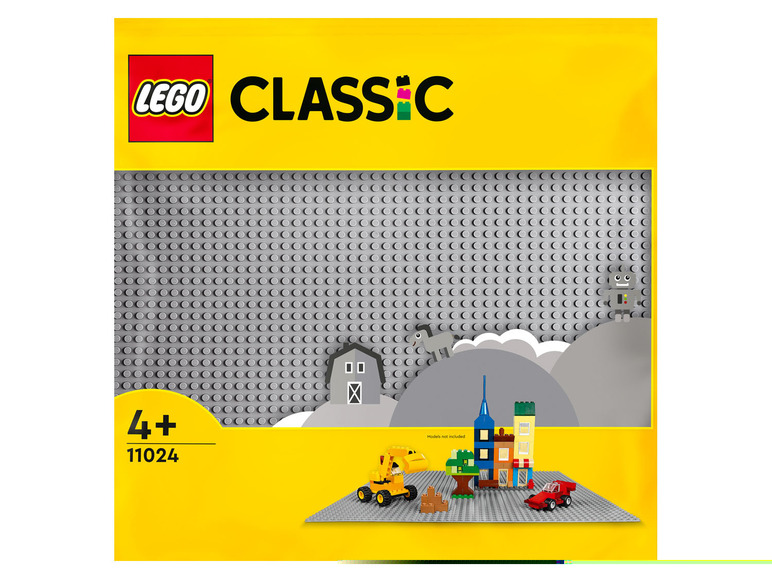 »Graue LEGO® 11024 Classic Bauplatte«