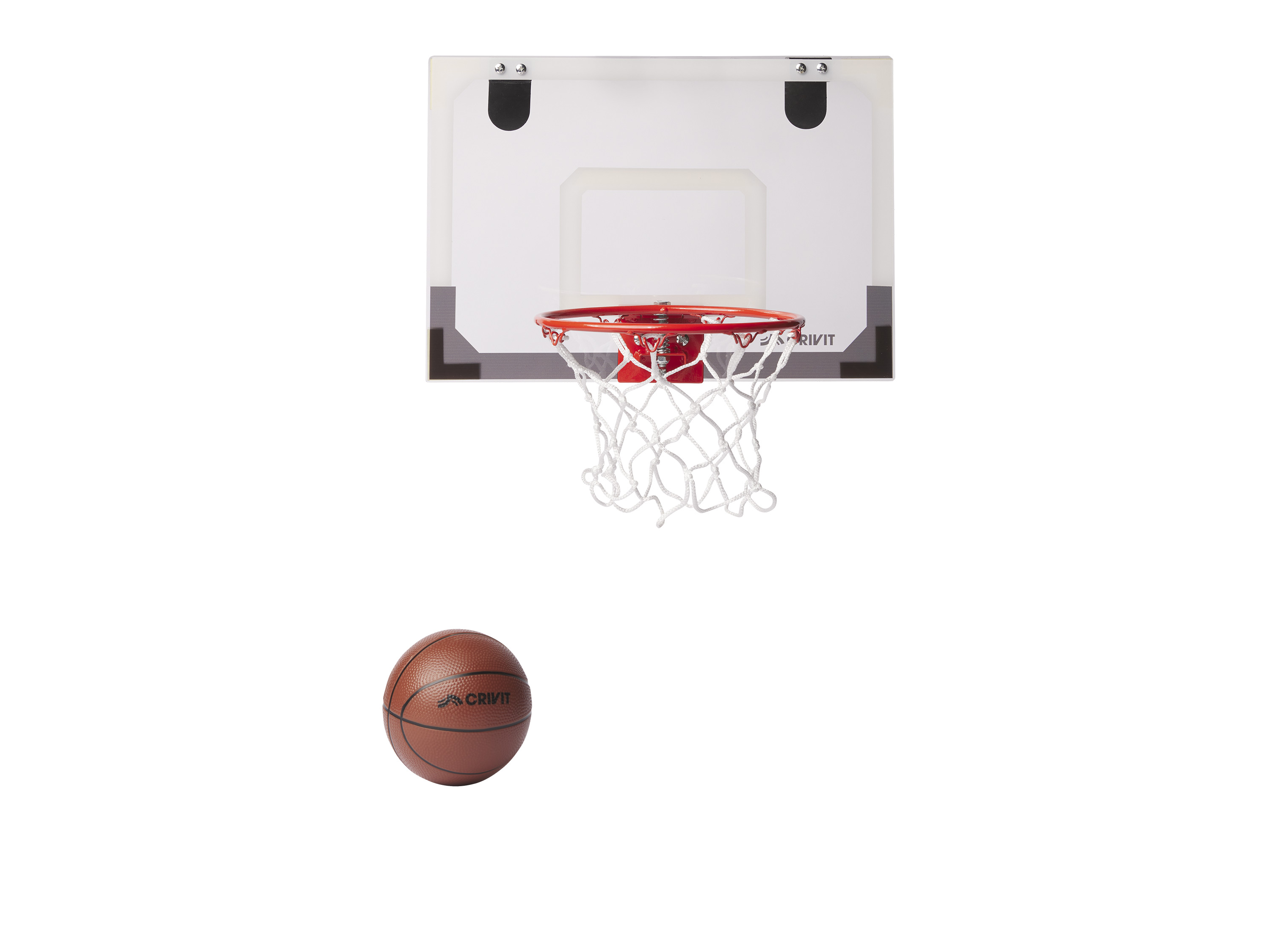 CRIVIT Mini-Tor mit Fußball / Mini-Basketballkorb (Mini Basketballkorb)