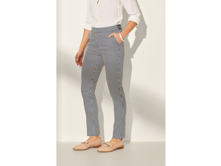 Gehe zu Vollbildansicht: esmara® Damen Slacks mit Baumwolle - Bild 10