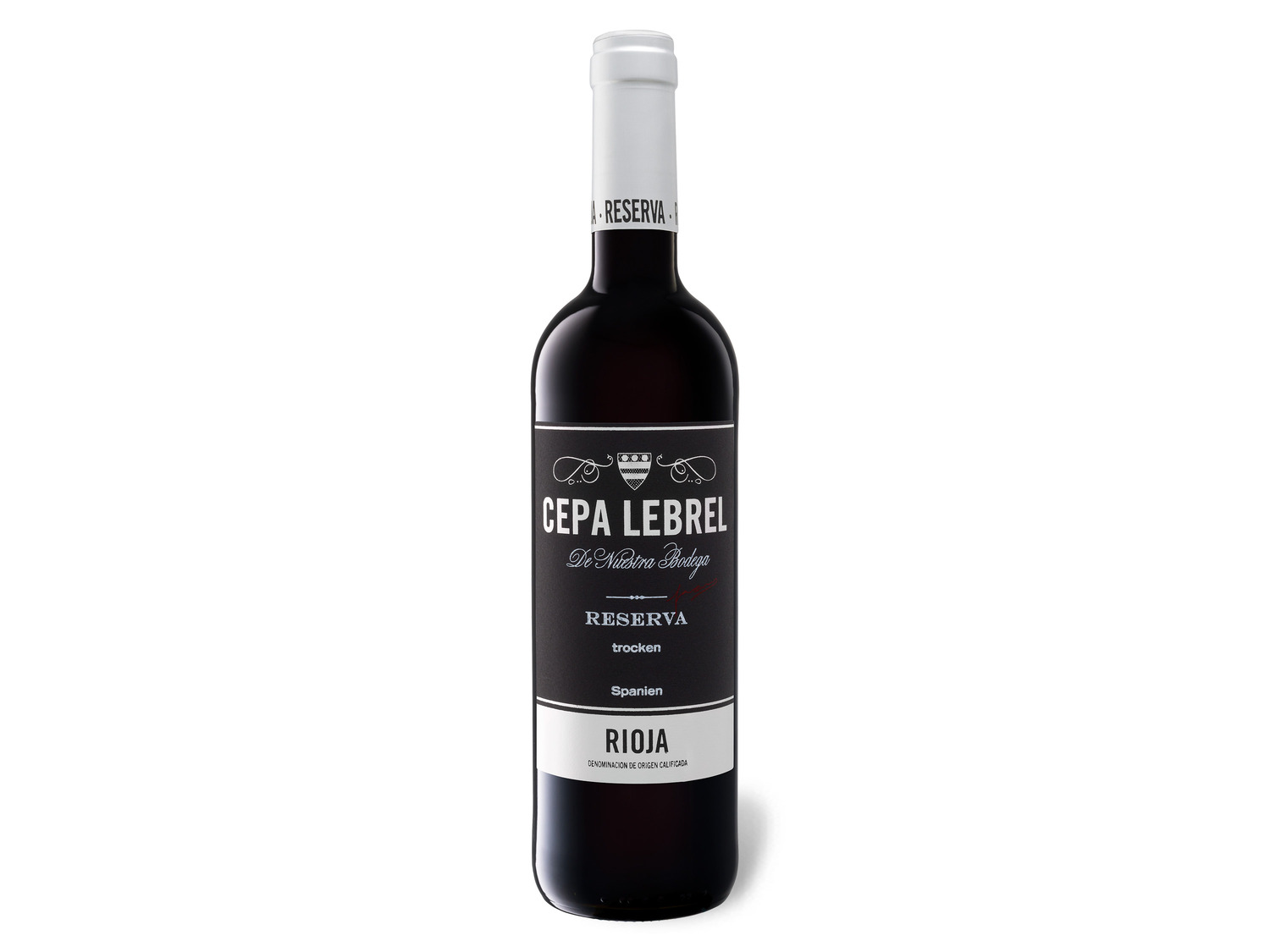 DOCa Cepa 2017 Reserva Lebrel trocken, Rioja Rotwein
