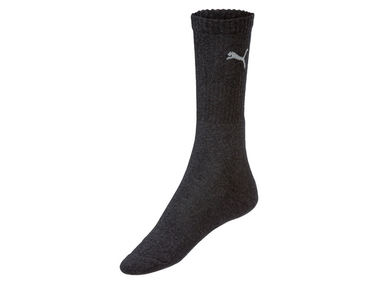 Gehe zu Vollbildansicht: Puma Herren Socken, 3 Paar, mit gepolsterter Sohle - Bild 10