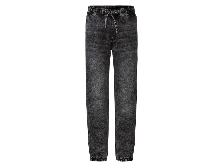 Gehe zu Vollbildansicht: esmara® Damen Denim-Joggers mit Gummizugbund - Bild 4