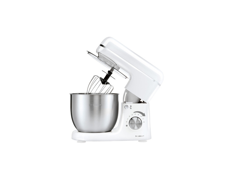 Gehe zu Vollbildansicht: SILVERCREST® KITCHEN TOOLS Küchenmaschine weiß »SKM 600 D3«, 600 W - Bild 2