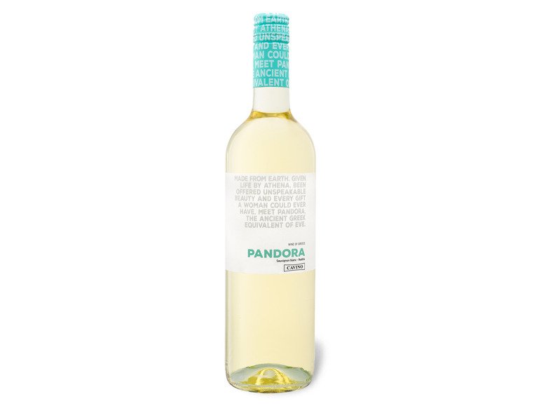 Cavino Pandora Sauvignon trocken, PGI Weißwein Blanc Roditis