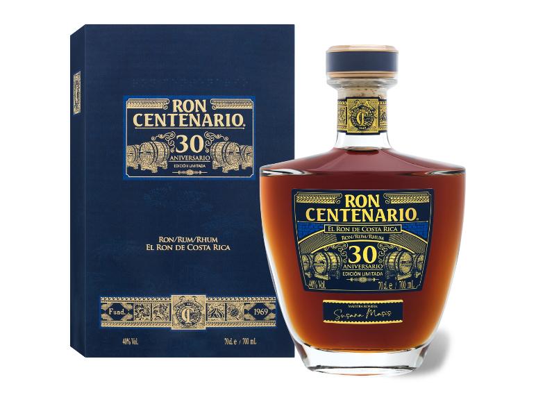 Gehe zu Vollbildansicht: Ron Centenario 30 Aniversario Edición Limitada Rum mit Geschenkbox 40% Vol - Bild 1