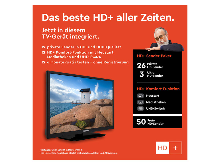 Gehe zu Vollbildansicht: TELEFUNKEN Fernseher »XH24SN550MVD« HD ready Smart TV - Bild 21