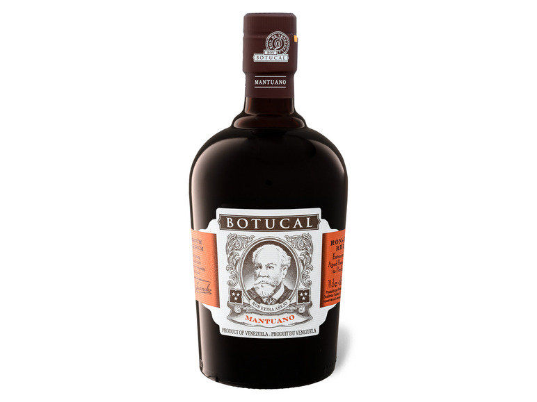 Rum Botucal mit + Glas Mantuano 40% Vol Geschenkbox