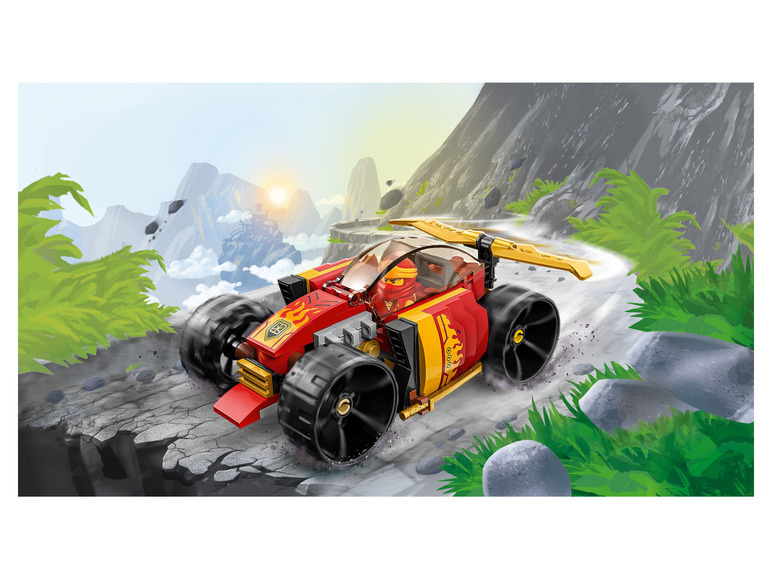 Gehe zu Vollbildansicht: LEGO® NINJAGO 71780 »Kais Ninja-Rennwagen EVO« - Bild 5