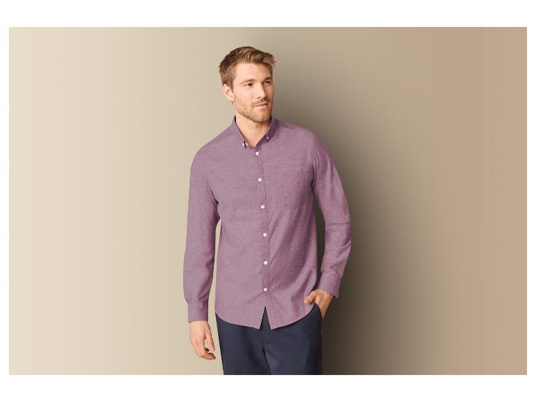 Gehe zu Vollbildansicht: LIVERGY® Herren Freizeithemd mit Button-down-Kragen - Bild 3