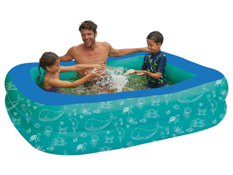 Gehe zu Vollbildansicht: Happy People ECO Family Pool, 2 Ringe, 200 x 150 x 50 cm - Bild 2