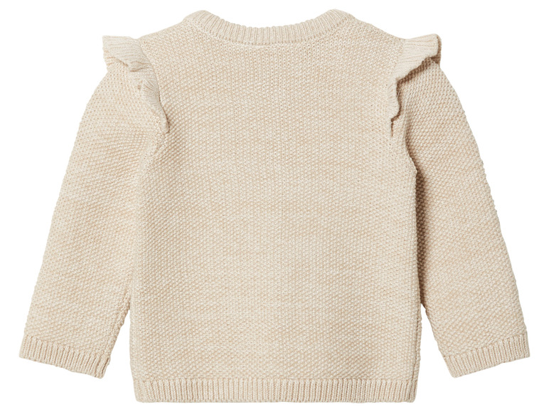 Gehe zu Vollbildansicht: lupilu® Baby Strickjacke aus reiner Baumwolle - Bild 4