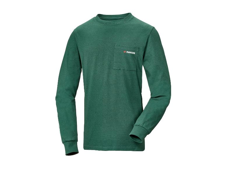 Gehe zu Vollbildansicht: PARKSIDE® Herren Thermo-Langarmshirt, mit hohem Baumwollanteil - Bild 5