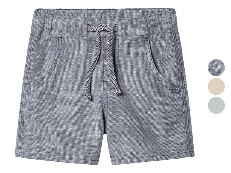 Gehe zu Vollbildansicht: lupilu® Kleinkinder Shorts aus reiner Baumwolle - Bild 1