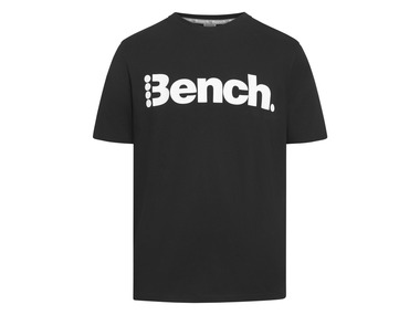 BENCH - Herren T-Shirt mit Schriftzug (schwarz, XXl)